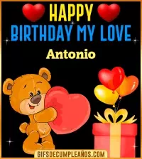 GIF Gif Happy Birthday My Love Antonio